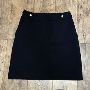 H&M black pencil skirt